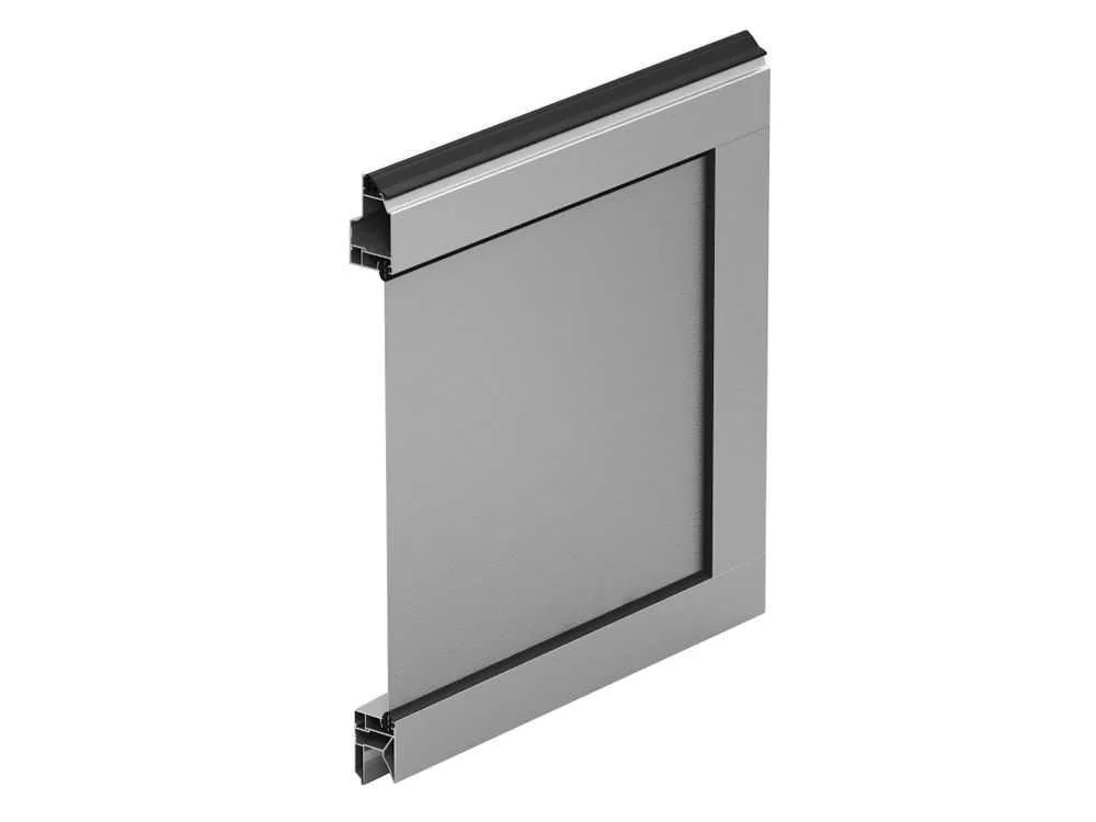 PANORAMIC DOOR ALUPRO panoramic sectional door supplied by ViknoPlus